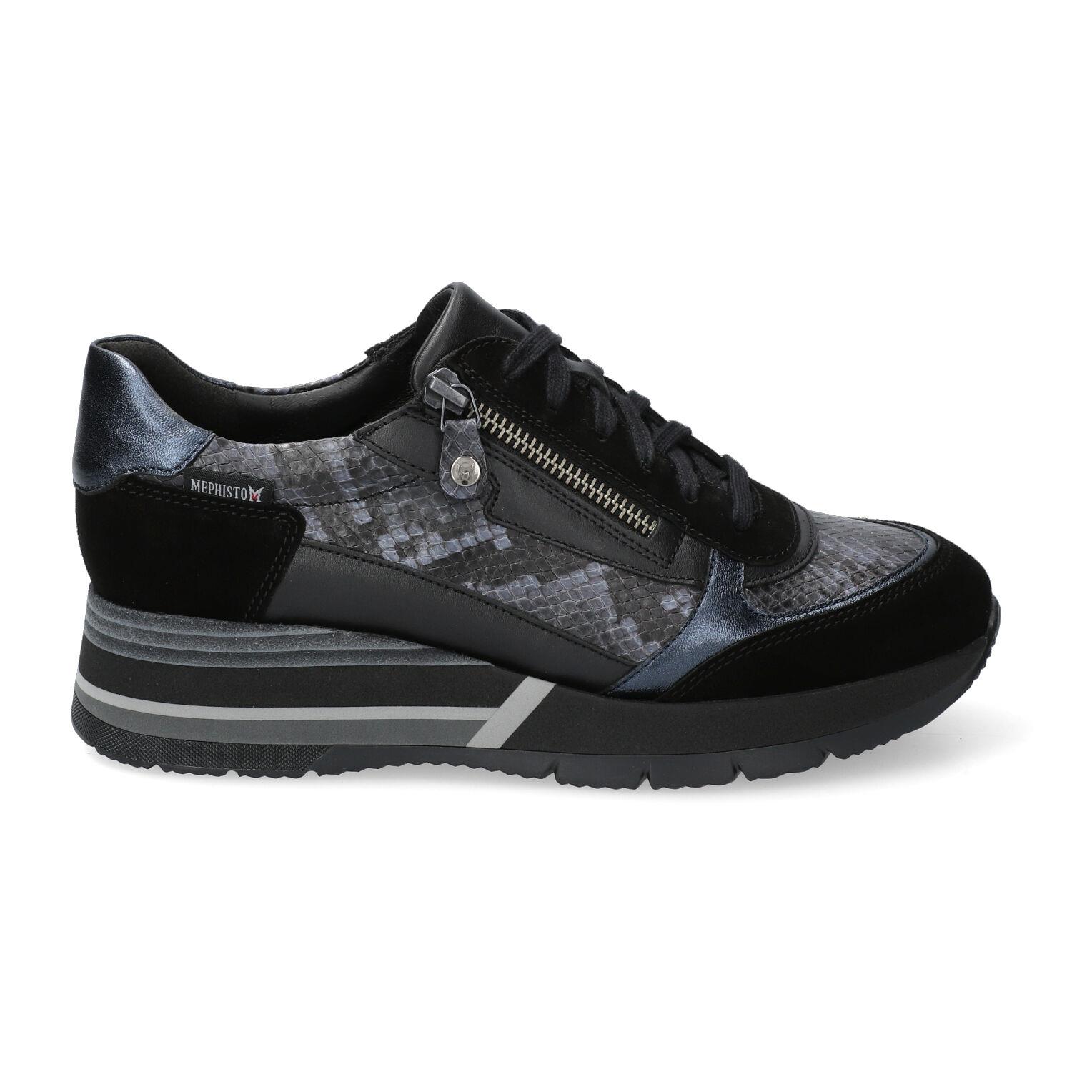 lacets femme modèle Tiziana noir - Mephisto